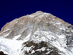 8 8 Makalu Late Afternoon From Sandy Camp The Makalu West Face, Makalu West Pillar, and Makalu Southwest Face towered directly overhead from Makalu Sandy Camp (5300m)